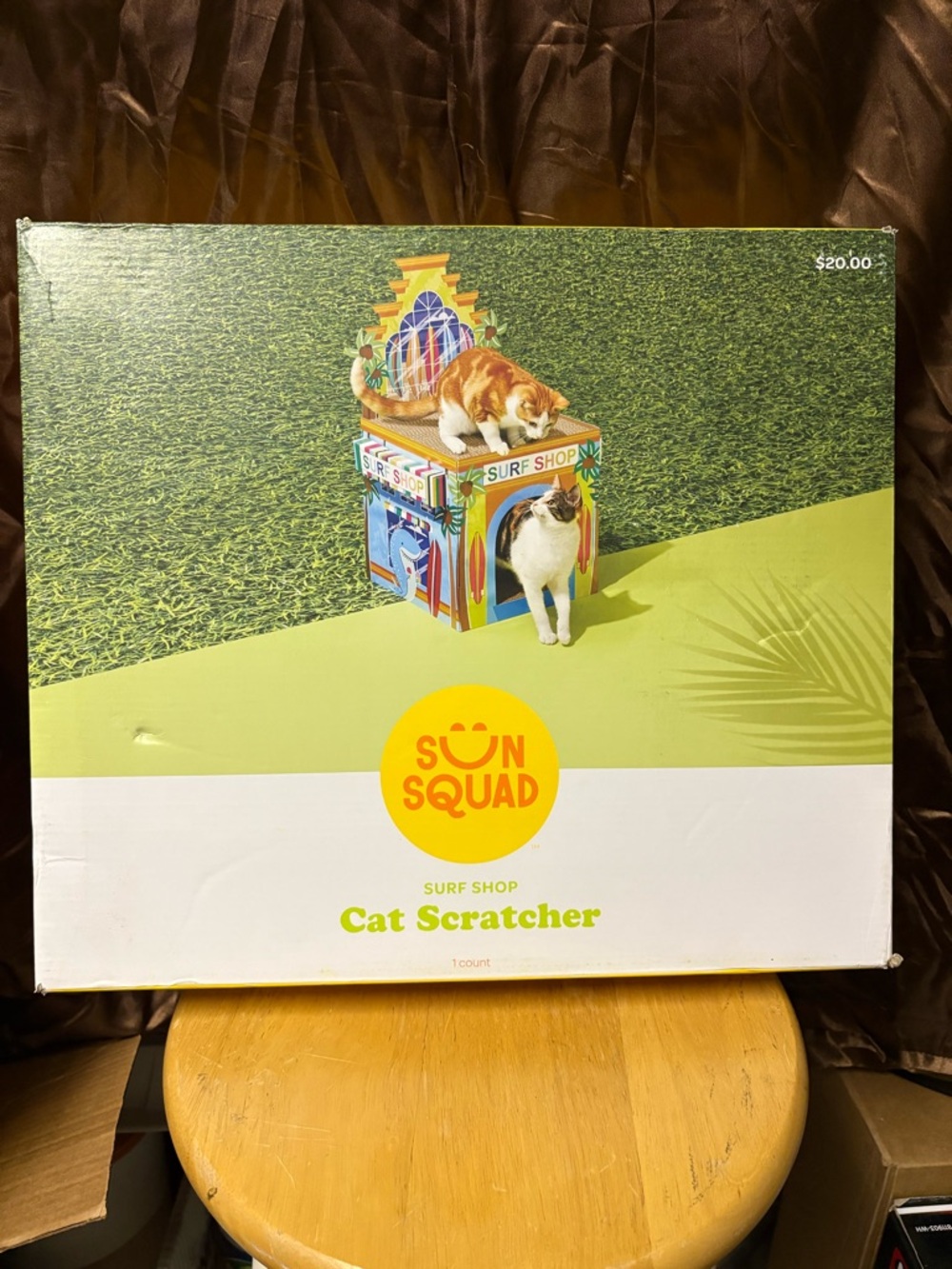 Surf Shop Cat Scratcher - Green